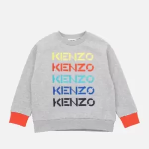 Image of KENZO Boys Tonal Sweatshirt - Grey Marl - 8 Years