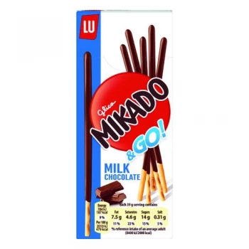 Image of Mikado Milk Sticks Biscuit 39g Pack of 24 750535