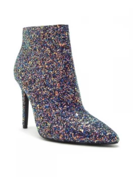 Image of Qupid Milia 09 High Heel Ankle Boot Black