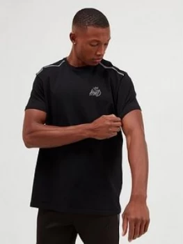 Image of Kings Will Dream Lenham Tee, Black, Size S, Men