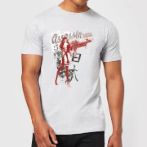 Image of Marvel Knights Elektra Assassin Mens T-Shirt - Grey - S