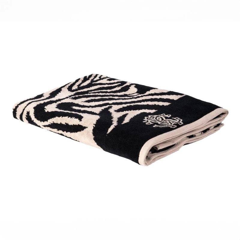 Image of ROBERTO CAVALLI HOME Zebra Towels - Beige Beige Hand Towel