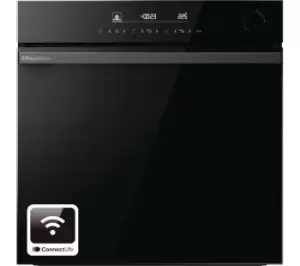 Image of Hisense Hi6 BlackLine BSA66346PDBGUK Electric Pyrolytic Steam Smart Oven