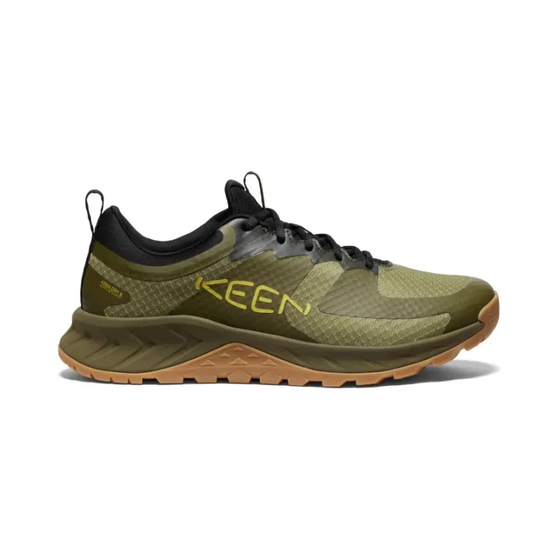 Image of Keen Versacore WP Textile Synthetic Mens Comfort Trainers - Dark Olive Antique Moss - Size:UK 7.5