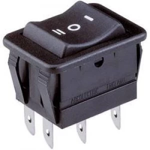 Image of Toggle switch 250 V AC 16 A 2 x OnOffOn Arcolectric