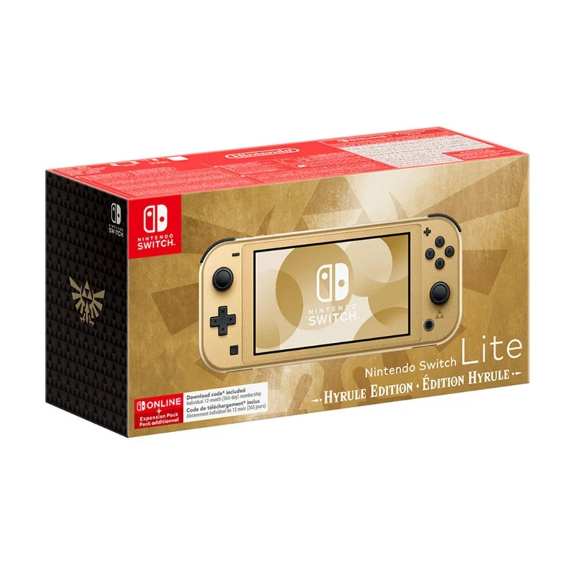 Image of Nintendo Switch HW Lite: Hyrule Edition + 12 Months NSO Switch
