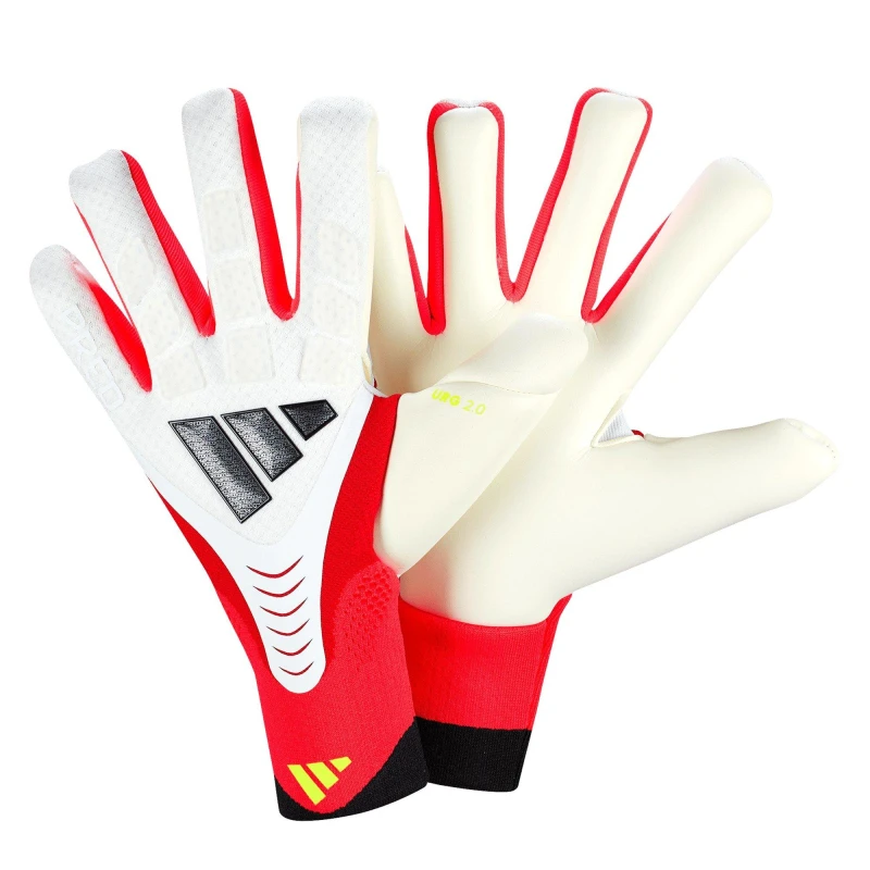 Image of adidas Predator Pro Goalkeeper Gloves Adults White/Red unisex 7