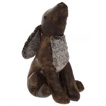 Image of Lesser & Pavey Faux Leather Hare Doorstop