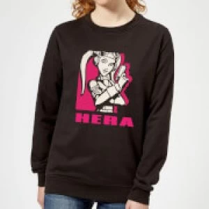 Image of Star Wars Rebels Hera Womens Sweatshirt - Black
