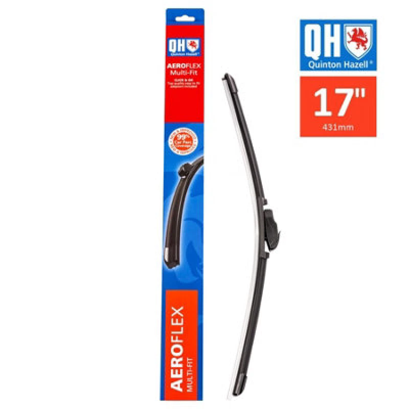 Image of Quinton Hazell Qh Ultra Aeroflex Front Wiper Blade Window Windshield Windscreen 17"