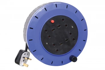 Image of Connect It 5m 4 Gang Cable Reel