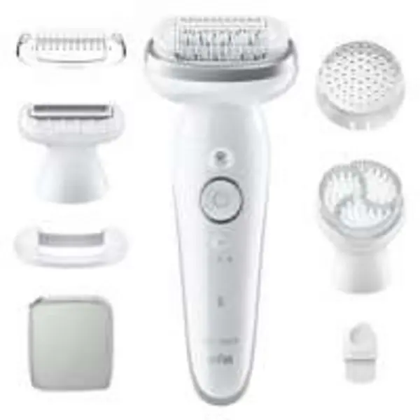 Image of Braun Silk-epil Epilators Series 9 Epilator 9-061 White/Silver