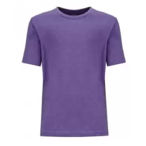 Image of Next Level Childrens/Kids Short-Sleeved T-Shirt (6-7 Years) (Purple)