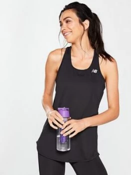 Image of New Balance Accelerate Tank Black Size S Women