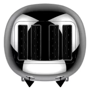 Image of The Funky Appliance Company FT01CHROME 4 Slice Toaster