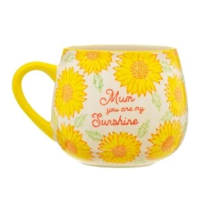 Image of Sass & Belle Sunflower Mum Yellow Mug