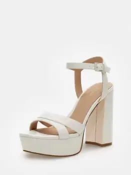 Image of Guess Zelina Croc-Print Sandal