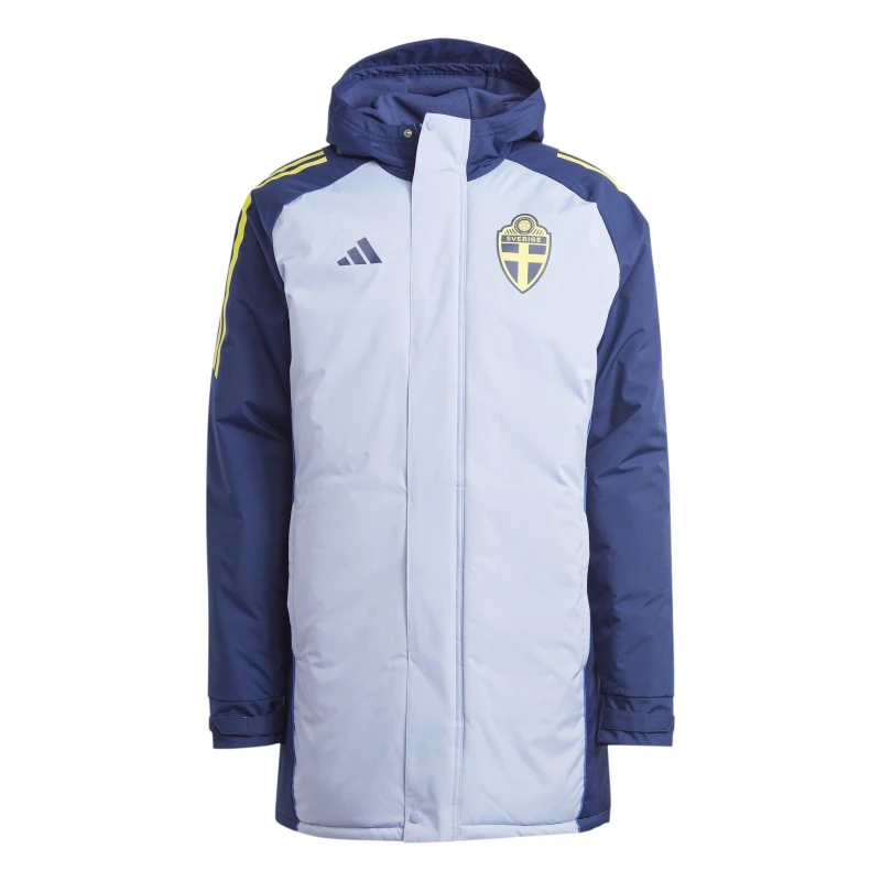 Image of adidas Sweden Tiro 24 Club Parka Adults - Blue Blue XS