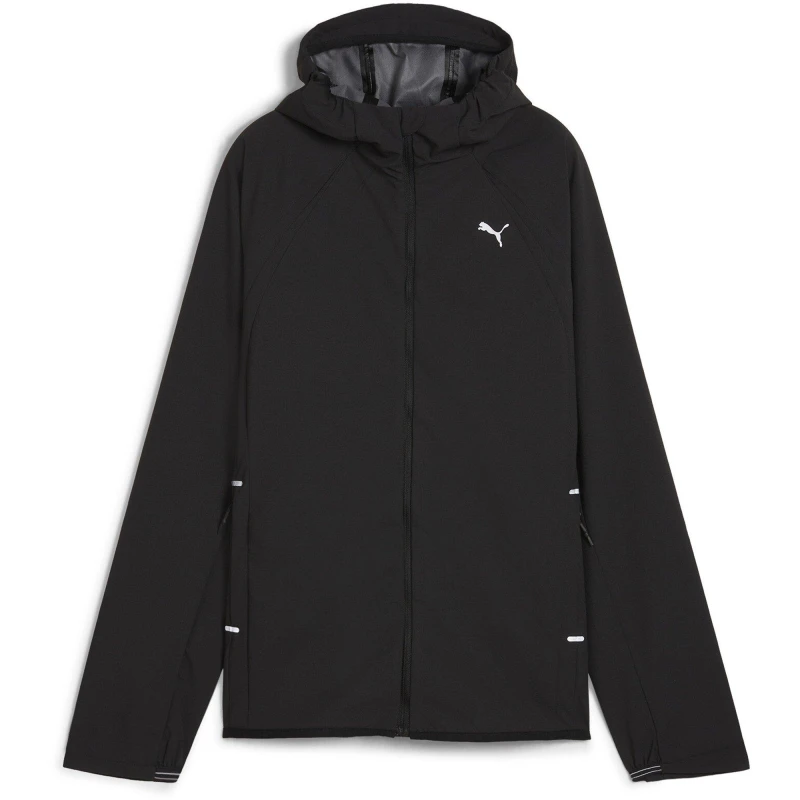 Image of Puma Run Ultraweave Raincell Jacket W Running Womens Puma Black female 8 (XS)