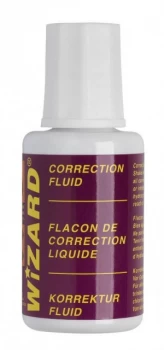 Image of Value Correction Fluid White Pack of 10