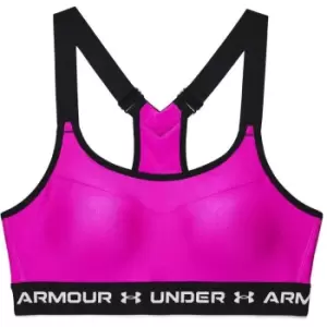 Image of Under Armour Armour High Crossback Bra - Pink