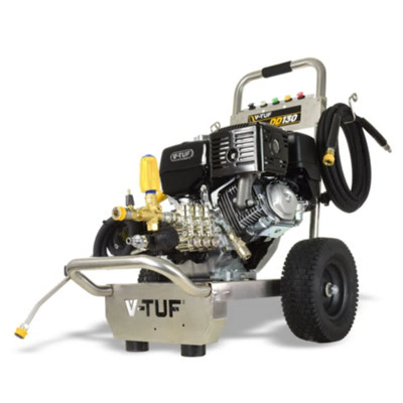 Image of V-Tuf Dd130 Industrial 13Hp Honda Driven Petrol Pressure Washer - 4350Psi,300Bar (Max) , 15L/min