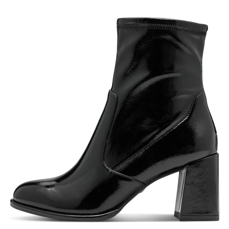 Image of tamaris Shiny ankle boots For Her Tamaris Essentials Blockabsatz Noir Female 40