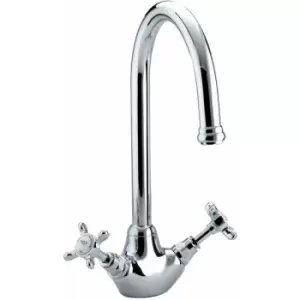 Image of 1901 Easyfit Kitchen Sink Mixer Tap - Chrome - Bristan