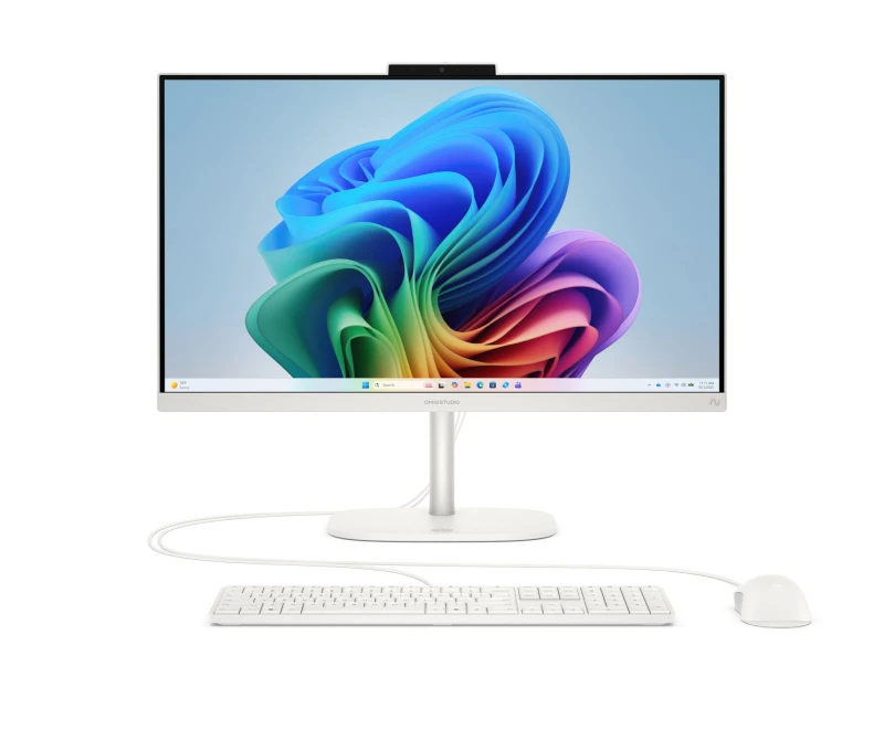 Image of HP OmniStudio All-in-One Desktop Next Gen AI 24-cw0003na PC Copilot+ PC AMD Ryzen AI 5 60.5cm (23.8") 1920 x 1080 pixels 16GB DDR5-SDRAM 512GB