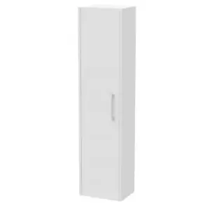 Image of Hudson Reed Juno Wall Hung 350mm Tall Unit - White Ash
