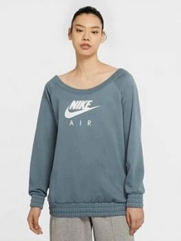 Image of Nike Nsw Air Sweatshirt - Blue