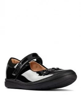 Image of Clarks Girls Scooter Jump Maryjane School Shoe