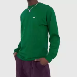 Image of Vans Left Chest Hit T-Shirt In Green
