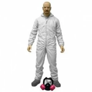 Image of Mezco Breaking Bad Walter White Hazmat Suit Action Figure