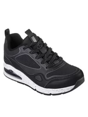 Image of Skechers Uno 2 Matte Air Trainers, Black, Size 4, Women