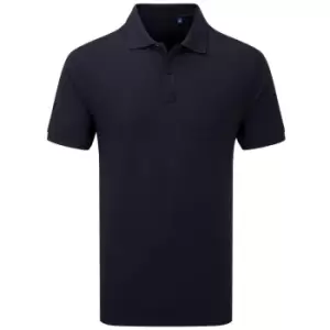 Image of Premier Unisex Adult HeiQ Viroblock Short-Sleeved Polo Shirt (3XL) (Navy) - Navy