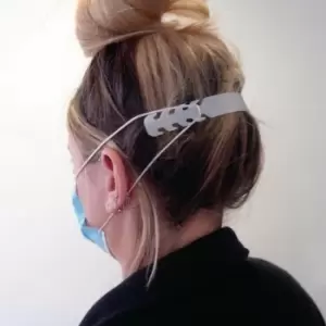 Image of Slingsby Silicon Mask Elastic Extender Ear Guard Pack of 5 - White