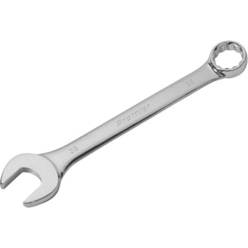 Image of Loops 38mm EXTRA LARGE Combination Spanner - Open Ended & 12 Point Metric Ring Wrench Multi