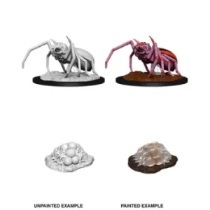 Image of D&D Nolzur's Marvelous Unpainted Miniatures (W12) Giant Spider & Egg Clutch