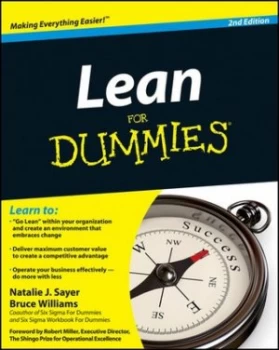 Image of Lean for Dummies by Natalie J. Sayer Paperback