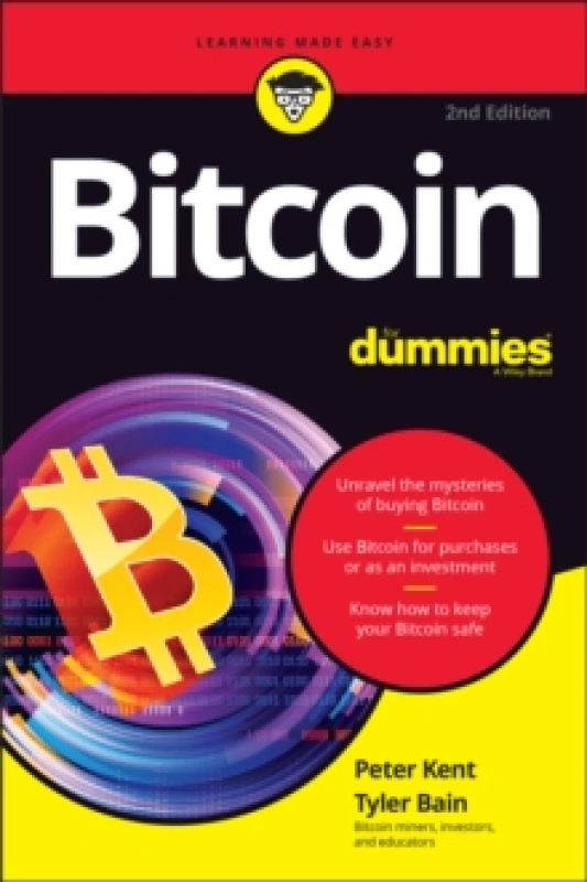 Image of Bitcoin for Dummies. Paperback. By Peter Kent, Tyler Bain Books