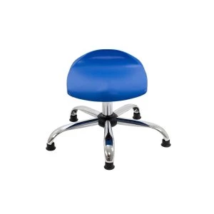 Image of TC Office Titan Swivel Junior Stool with Glides 405-475mm, Blue