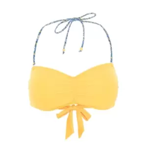 Image of Trespass Womens/Ladies Jessica Bandeau Bikini Top (2XS) (Sunshine)