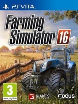 Image of Farming Simulator 16 PS Vita Game