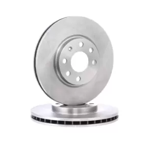 Image of RIDEX Brake disc OPEL,CHEVROLET,VAUXHALL 82B0080 569000,9127967,9196050 Brake rotor,Brake discs,Brake rotors 95526646,95526646