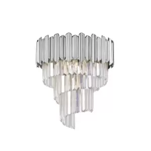 Image of Gladius Ceiling Light, Chrome, 5x E14