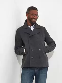 Image of Joe Browns Joe Browns Dapper Db Coat - Dark Grey, Size S, Men
