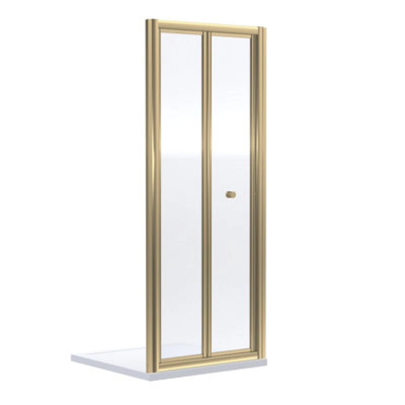 Image of nuie Rene 1900 x 800mm Bi-Fold Shower Door - Brown, Brown SMBD8BB-E6