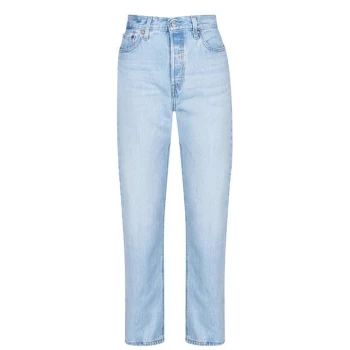 Image of Levis 501 Cropped Jeans - Ojai Luxor RA