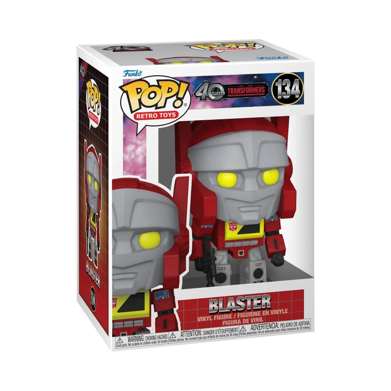 Image of FUNKO Retro Toys: Trfms G1- Blaster None unisex One Size